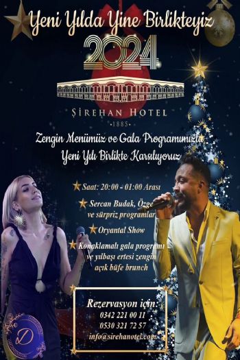 Şirehan Hotel Yılbaşı Programı 2024