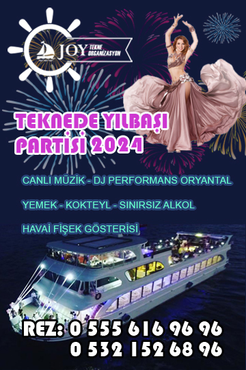 Joy Yılbaşı Tekne Turu 2024